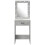VidaXL vidaXL Dressing Table Concrete Grey 50 x 41 x 135 cm Engineered Wood 5