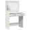 VidaXL vidaXL Dressing Table White 78.5 x 41 x 135 cm Engineered Wood 4