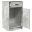 VidaXL vidaXL Sideboard Concrete Grey 40 x 40.5 x 75 cm Engineered wood 5