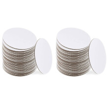 White Cake Boards Round 50 Pack - 10 Inch Cardboard Cake Rounds Circles Disposable Cake Platter Board Base Tray