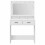 VidaXL vidaXL Dressing Table White 79 x 41 x 135 cm Engineered Wood 5