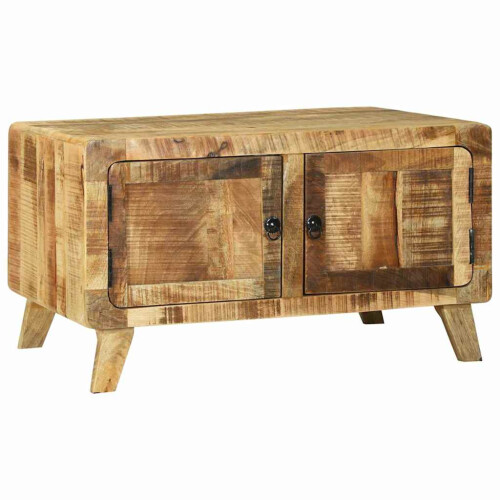 VidaXL vidaXL Coffee Table Brown 80 x 54 x 45 cm Solid Mango Wood 1