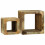 VidaXL vidaXL TV Units 2 pcs Brown 36 x 30 x 36 cm Solid Mango Wood 2