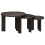 VidaXL vidaXL Nesting Coffee Tables 3 pcs White Solid Mango Wood 4