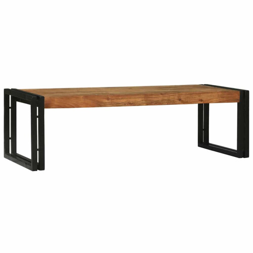 VidaXL vidaXL Coffee Table 2 pcs Brown 48 x 40 x 40 cm Solid Acacia Wood 2