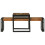 VidaXL vidaXL Coffee Table 2 pcs Brown 48 x 40 x 40 cm Solid Acacia Wood 5