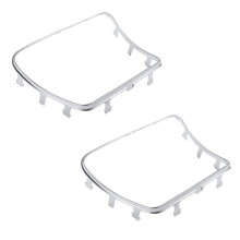 2x Car Cup Holder Frame Trim Sticker C Class W205 Glc Class W253 2015-2018 Car Interior Styling