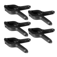 Set of 5pcs Adjustable Clamps Nylon Spring Strong Clip for Photo