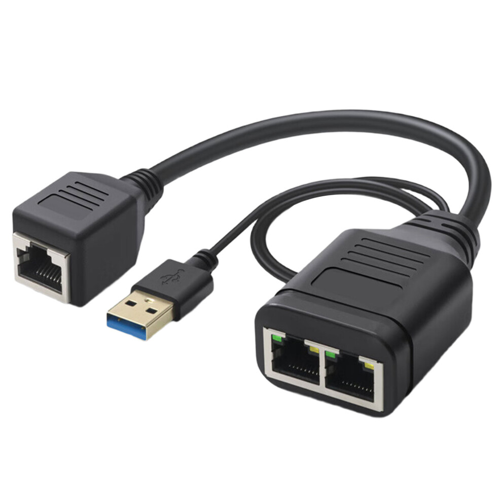 Ethernet Splitter For Seamlessly-Female To Dual Port 1000Mbps 7709000781058