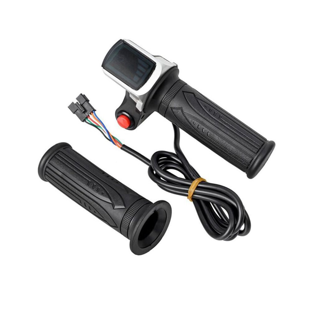 Universal Electric Bike Throttle Lcd Display Handle Throttle 36V Twist Throttle Scooter E-Bike Parts 8853564131657