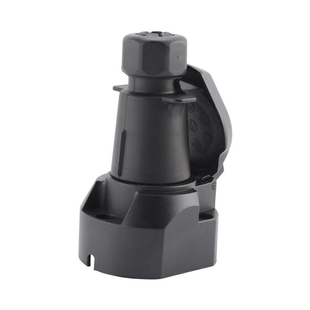 7 Pin European Trailer Socket+Plug Tow Bar Connector Adapter Car Rv Truck Boat Caravans Transfer Signal Adapter 12V 4231528235278