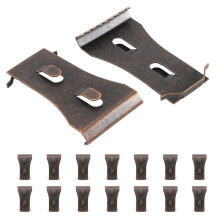 Brick Clips,16Pc Brick Clips for Hanging Outdoors Brick Hooks Hangers Wall Clips Picture Hangers Mount Brick No Drill