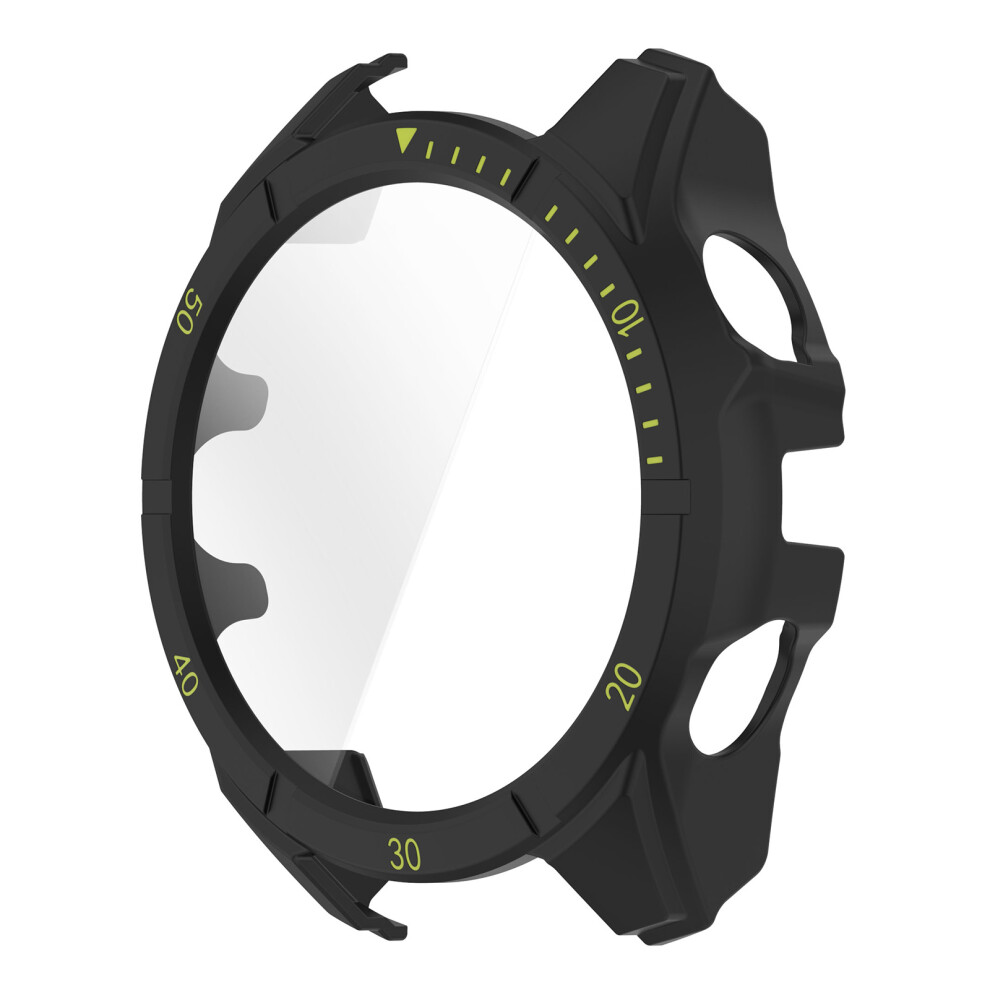 Full Coverage Smartwatch Integrated Tempered-Black 43Mm Green 7709000781584