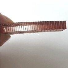 Dissipador de Calor com Aletas de Cobre de 8x13x50mm para Resfriamento de Computadores com Dissipador de Calor Tipo Heat Pipe