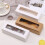 Macaron Boxes Paper Packaging Boxes with Transparent Window Cookie Boxes with Window Brown 3