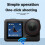 Remote Control for   for  Series Photography Shutter Release Button Photography White 2