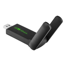 WiFi6 AX300 USB Adapter External Dual Antenna WiFi6 USB Network Receiver Dongle Driver Free for Win10/11