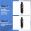 12/24V Replacement Car Cigarette Lighter Socket Plug Adapter Charger + Fuse Set 3