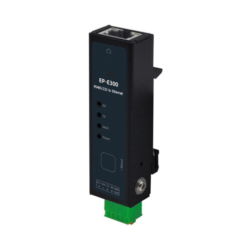 Modulo da Server Seriale 485 A Porta di Rete con Trasmissione Trasparente, Gateway Modbus RS485, Connettore E300 US.