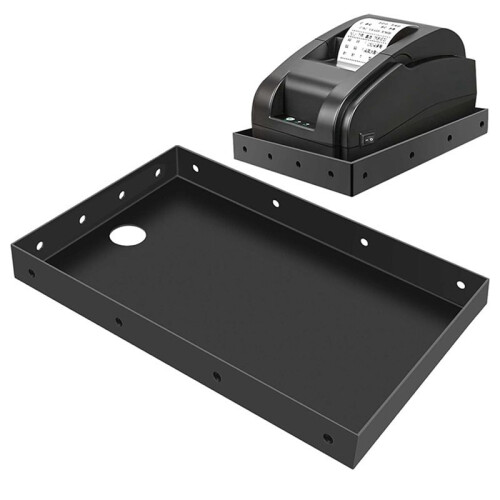 Printer Tray Shelf for POS KDS Kitchen Thermal Printers,Wall or  Mount Shelf,Restaurant Ticket Holder Order Stand 1