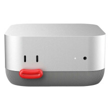 Podstawa Komputera do Druku 3D Przycisk Zasilania Przedni Uchwyt Rozpraszania Ciepła Akcesoria Hosta dla Macmini M4 Jasnoszary