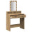 VidaXL vidaXL Dressing Table Brown 79 x 41 x 140 cm Engineered Wood 4