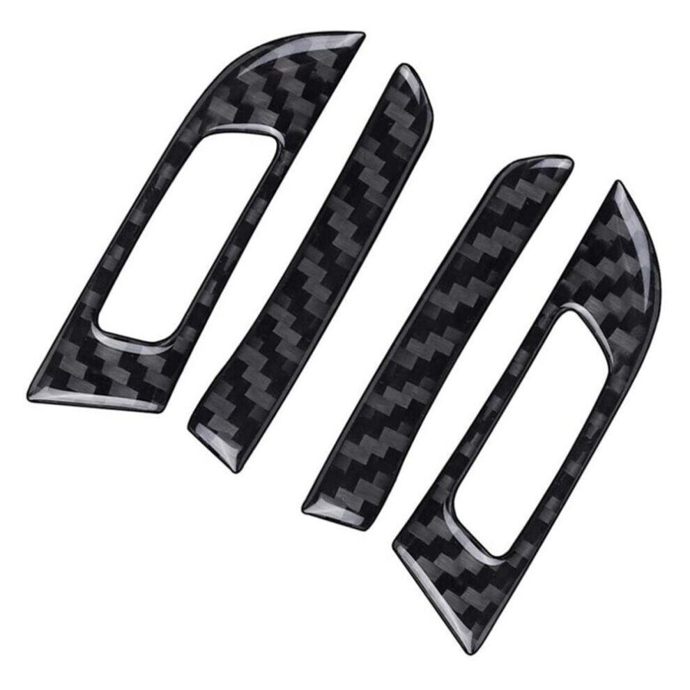 Carbon Fiber Front Side Air Outlet Vent Frame Trim Cover Trim 3 Series F30 F32 F34 2013-2019 9495319845625