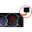LCD Display Screen Display Cluster for  Cayenne 955 957 2003-2010 Instrument Pixel Replacement 6