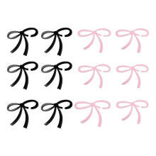Acrylic Drink Bows Mirror Acrylic Butterfly Drink Tag Elegant Cocktail and Decor Reusable Drink Accessories