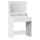 VidaXL vidaXL Dressing Table White 75.5 x 41 x 135 cm Engineered Wood 2