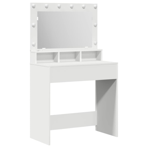 VidaXL vidaXL Dressing Table White 75.5 x 41 x 135 cm Engineered Wood 1