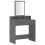 VidaXL vidaXL Dressing Table Black Oak 79 x 41 x 140 cm Engineered Wood 2