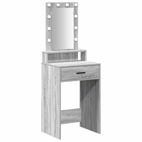 VidaXL vidaXL Dressing Table Grey 50 x 41 x 140 cm Engineered Wood 1
