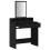 VidaXL vidaXL Dressing Table Black Oak 79 x 41 x 140 cm Engineered Wood 5