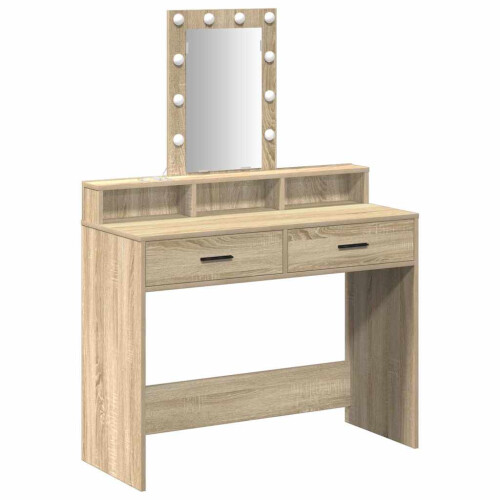VidaXL vidaXL Dressing Table Brown 100 x 41 x 140 cm Engineered Wood 1