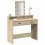 VidaXL vidaXL Dressing Table Brown 100 x 41 x 140 cm Engineered Wood 3