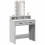 VidaXL vidaXL Dressing Table Grey 79 x 41 x 140 cm Engineered Wood 3