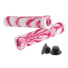 1 Pair Bike Handlebar Grips Cover Non-Slip Rubber Handlebar Cover for 22.2mm Handlebar Scooter Road Urban,D
