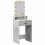VidaXL vidaXL Dressing Table Grey 50 x 41 x 140 cm Engineered Wood 3