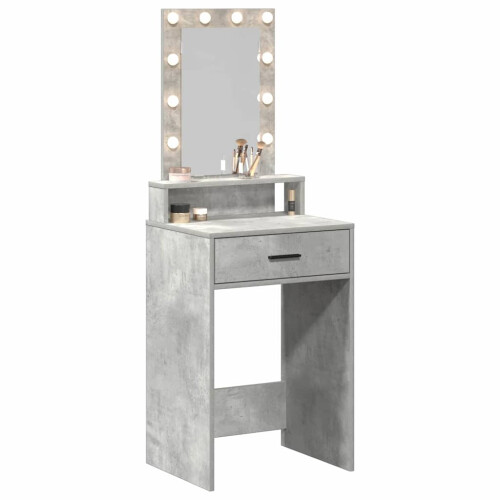 VidaXL vidaXL Dressing Table Grey 50 x 41 x 140 cm Engineered Wood 2
