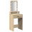VidaXL vidaXL Dressing Table Brown 50 x 41 x 140 cm Engineered Wood 2