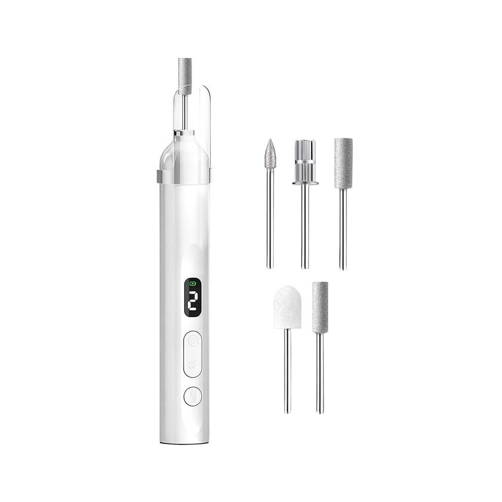 Stoyotu Professional Electric Nail Drill Polisher Grinder Usb Automatic Nail Clipper Trimmer Cutter Polishing Grinding Tool For Manicure
