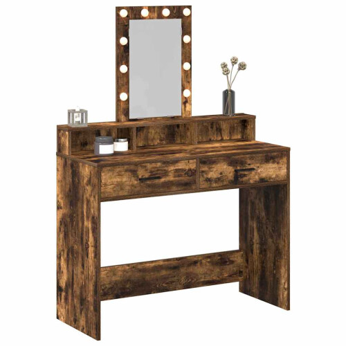 VidaXL vidaXL Dressing Table Brown 100 x 41 x 140 cm Engineered Wood 2