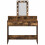 VidaXL vidaXL Dressing Table Brown 100 x 41 x 140 cm Engineered Wood 5
