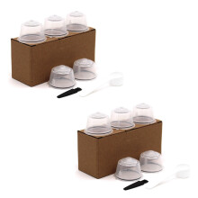 10PCS Reusable for Nestle for Coffee Capsule Filter Cup Refillable Filter Basket Caps Reusable Spoon Brush-1