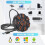 10-Port Powered USB Hub, Power Data Multiport Adapter for Laptop PC and Desktop (Black) 6
