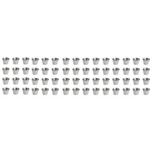 60 Pack Stainless Steel Condiment Sauce Cups,Commercial Grade Dipping Sauce Cups,Ramekin Condiment Cups Portion Cups