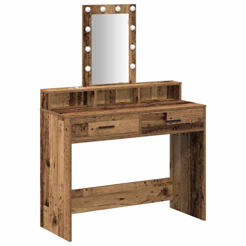 VidaXL vidaXL Dressing Table Brown 100 x 41 x 140 cm Engineered Wood 1