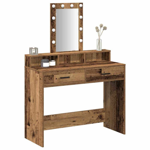 VidaXL vidaXL Dressing Table Brown 100 x 41 x 140 cm Engineered Wood 2