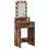 VidaXL vidaXL Dressing Table Brown 50 x 41 x 140 cm Engineered Wood 3